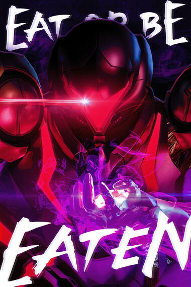 Metroid Ravenous Fan Poster